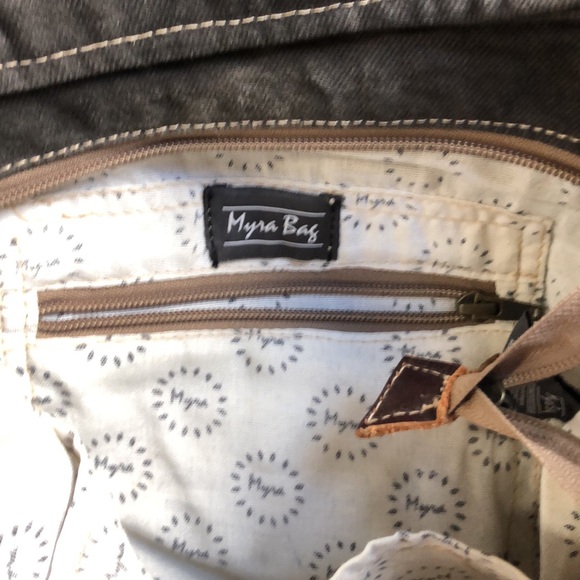 Myra Bag | Rustic Western Canvas Backpack Bag - Picture 3 of 7